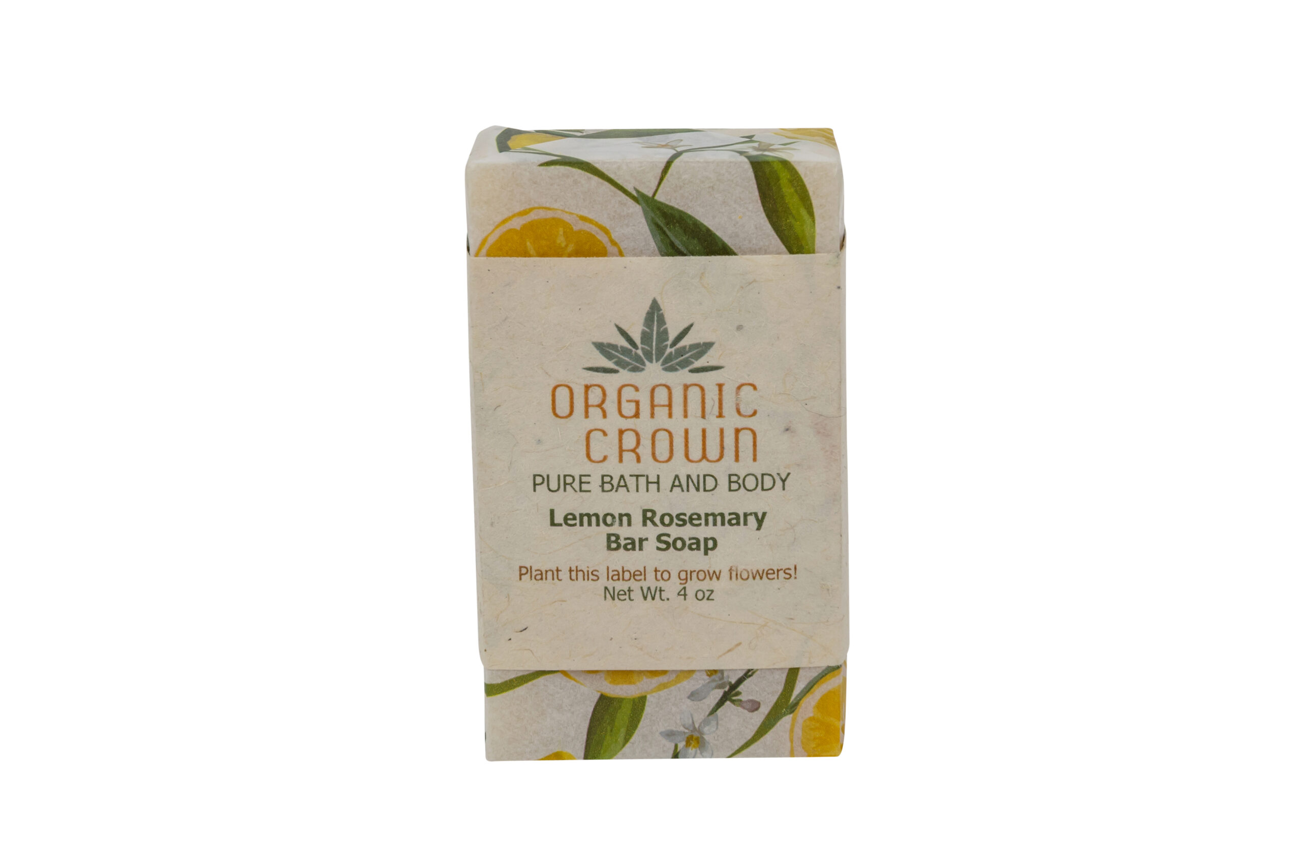 Lemon Rosemary Bar Soap 4 oz